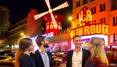 Biglietti per la serata combinata cena alla Torre Eiffel e spettacolo al Moulin Rouge a Parigi