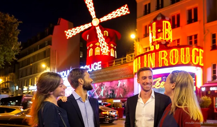 Eiffelturm Dinner und Moulin Rouge Show Tickets Kombi-Abend in Paris